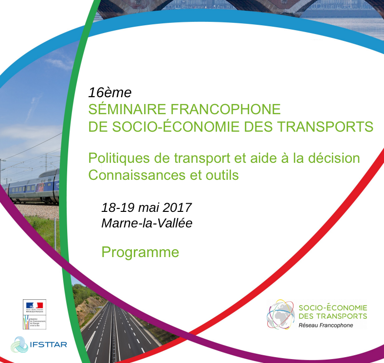 Séminaire francophone de socio-économie des transports Séminaire francophone de socio-économie des transports_img